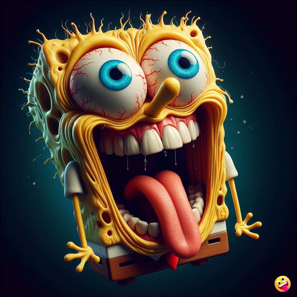 goofy SpongeBob pics