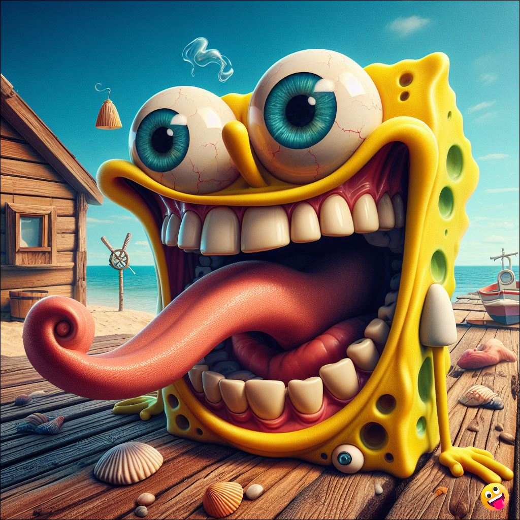 goofy ahh SpongeBobs