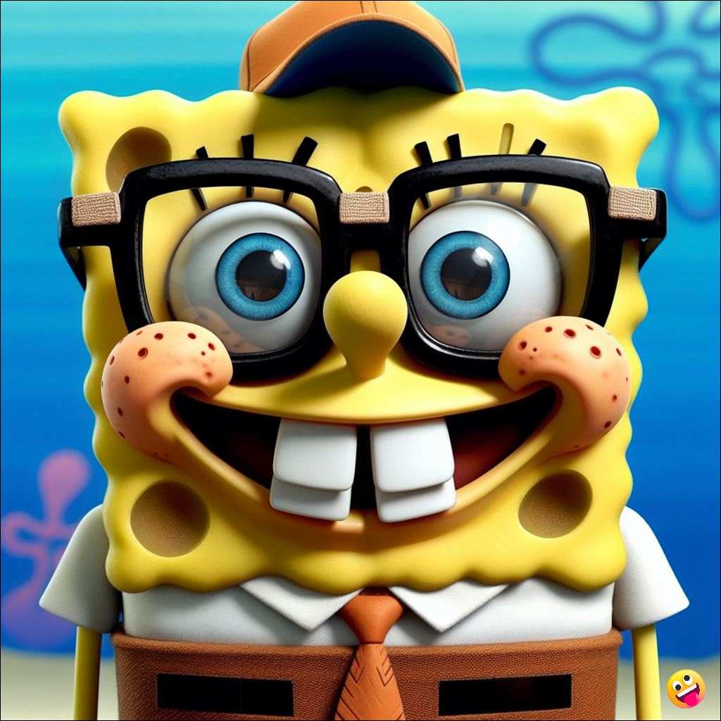 goofy SpongeBob photos