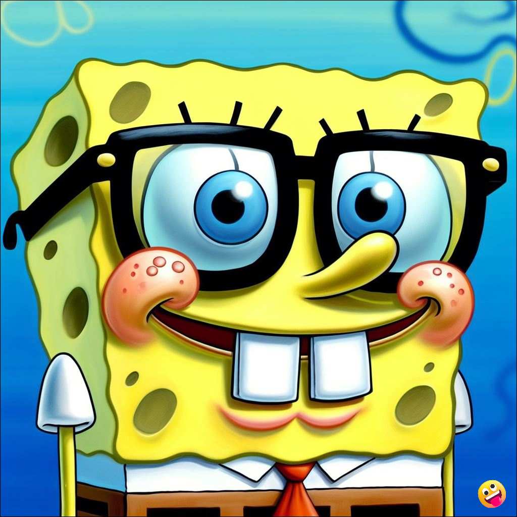 goofy ahh SpongeBob meme