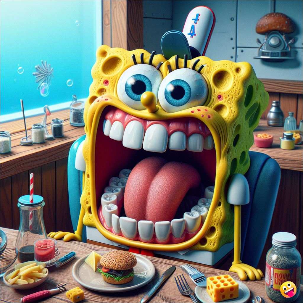 goofy ah SpongeBob