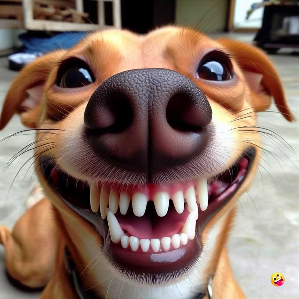 image of goofy dog
