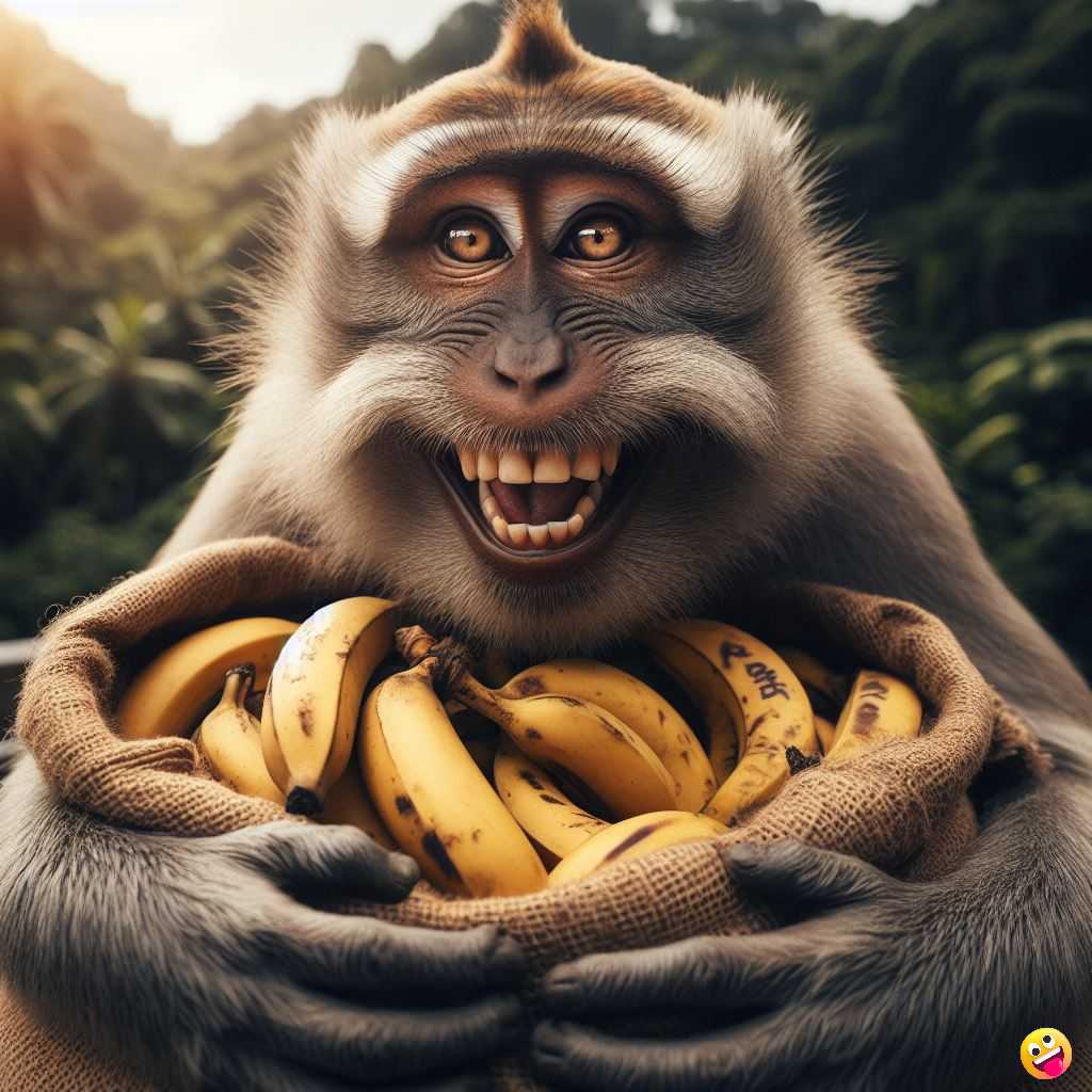 silly goofy monkey